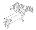 MAHLE Chladi recirkulace spalin MAO CE 8 000P, CE 8 000P