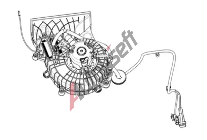 MAHLE Dmychadlo, hnac baterie MAO CFB 1 000P, CFB 1 000P