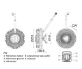 MAHLE Spojka v�tr�ku chladi�e &nbsp;&dash;&nbsp;MAO CFC 275 000P