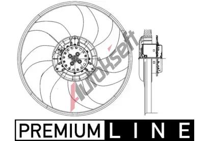 MAHLE Vtrk chlazen motoru MAO CFF 400 000P, CFF 400 000P