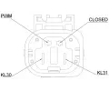 MAHLE Vtrk chlazen motoru MAO CFF 404 000P, CFF 404 000P