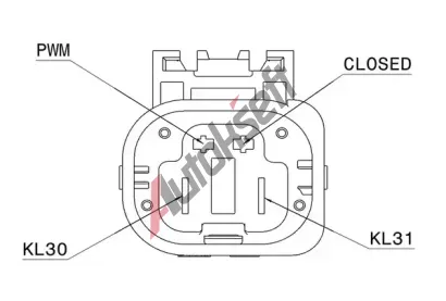 MAHLE Vtrk chlazen motoru MAO CFF 405 000P, CFF 405 000P