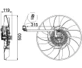 MAHLE Vtrk chlazen motoru MAO CFF 469 000P, CFF 469 000P