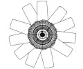 MAHLE Vtrk chlazen motoru MAO CFF 490 000P, CFF 490 000P