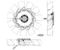 MAHLE Větrák chlazení motoru MAO CFF 506 000P, CFF 506 000P