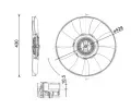 MAHLE Vtrk chlazen motoru ‐ MAO CFF 529 000P