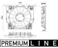 Vtrk chlazen motoru MAHLE ‐ MAO CFF 534 000P