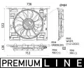 Vtrk chlazen motoru MAHLE ‐ MAO CFF 535 000P