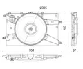 Vtrk chlazen motoru MAHLE ‐ MAO CFF 546 000P