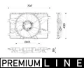V�tr�k chlazen� motoru&nbsp;MAHLE&nbsp;&dash;&nbsp;MAO CFF 664 000P
