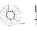 MAHLE Odvtrvn chlazen motoru MAO CFW 28 000P, CFW 28 000P