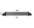 MAHLE Chladi� vzduchu intercooler MAO CI 139 000P, CI 139 000P