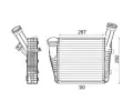 MAHLE Chladi vzduchu intercooler MAO CI 142 000P, CI 142 000P