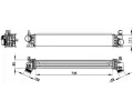 Chladi vzduchu intercooler MAHLE ‐ MAO CI 148 000P