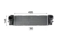 MAHLE Chladič vzduchu intercooler MAO CI 149 000P, CI 149 000P