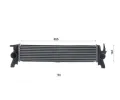 MAHLE Chladič vzduchu intercooler MAO CI 153 000S, CI 153 000S