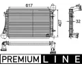 Chladi vzduchu intercooler MAHLE ‐ MAO CI 166 000P