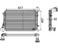 MAHLE Chladi vzduchu intercooler MAO CI 166 000P, CI 166 000P
