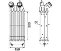 MAHLE Chladi vzduchu intercooler MAO CI 171 000P, CI 171 000P