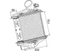 MAHLE Chladi vzduchu intercooler MAO CI 174 000P, CI 174 000P