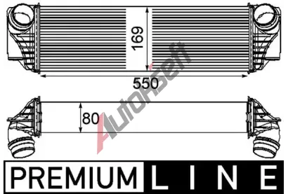 MAHLE Chladič vzduchu intercooler MAO CI 185 000P, CI 185 000P MAHLE Chladič vzduchu intercooler MAO CI 185 000P, CI 185 000P