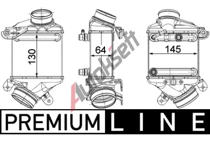 MAHLE Chladi� vzduchu intercooler MAO CI 187 000P, CI 187 000P