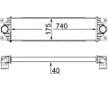 Chladi vzduchu intercooler MAHLE ‐ MAO CI 19 000S