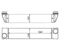 Chladi vzduchu intercooler MAHLE ‐ MAO CI 193 000S