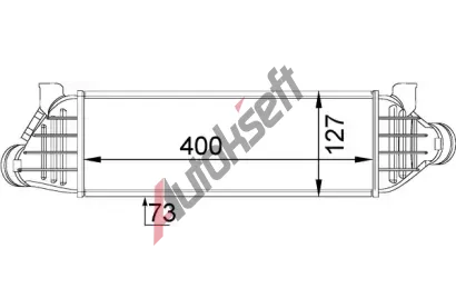 MAHLE Chladi vzduchu intercooler MAO CI 204 000S, CI 204 000S