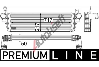 MAHLE Chladi vzduchu intercooler MAO CI 242 000P, CI 242 000P