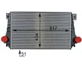 MAHLE Chladi vzduchu intercooler MAO CI 27 000P, CI 27 000P