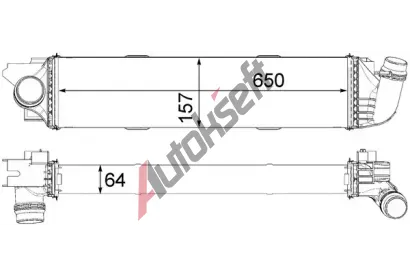 MAHLE Chladi vzduchu intercooler MAO CI 31 000P, CI 31 000P