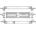 MAHLE Chladi vzduchu intercooler MAO CI 319 000P, CI 319 000P