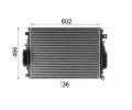 MAHLE Chladi� vzduchu intercooler MAO CI 377 000P, CI 377 000P