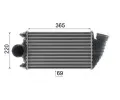 MAHLE Chladič vzduchu intercooler MAO CI 379 000P, CI 379 000P
