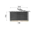 MAHLE Chladi vzduchu intercooler MAO CI 403 000P, CI 403 000P