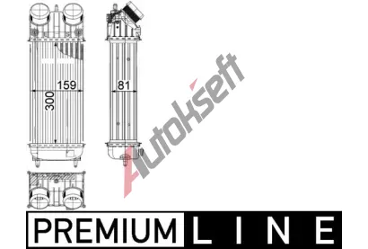 MAHLE Chladi vzduchu intercooler MAO CI 418 000P, CI 418 000P