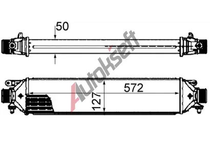 MAHLE Chladi vzduchu intercooler MAO CI 427 000S, CI 427 000S