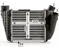 MAHLE Chladi vzduchu intercooler MAO CI 429 000P, CI 429 000P