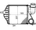 MAHLE Chladič vzduchu intercooler MAO CI 459 000P, CI 459 000P