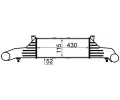 Chladi vzduchu intercooler MAHLE ‐ MAO CI 47 000S