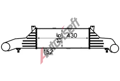 MAHLE Chladi vzduchu intercooler MAO CI 47 000S, CI 47 000S