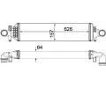 Chladi vzduchu intercooler MAHLE ‐ MAO CI 480 000P