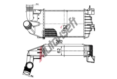 MAHLE Chladi vzduchu intercooler MAO CI 510 000S, CI 510 000S