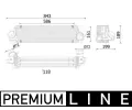 Chladi vzduchu intercooler MAHLE ‐ MAO CI 610 000P