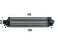 MAHLE Chladi vzduchu intercooler MAO CI 610 000P, CI 610 000P