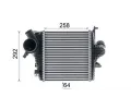 MAHLE Chladič vzduchu intercooler MAO CI 637 000P, CI 637 000P
