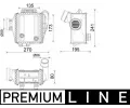 Chladi vzduchu intercooler MAHLE ‐ MAO CI 639 000P