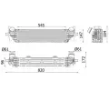 Chladi vzduchu intercooler MAHLE ‐ MAO CI 660 000P