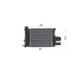 MAHLE Chladič vzduchu intercooler MAO CI 661 000S, CI 661 000S